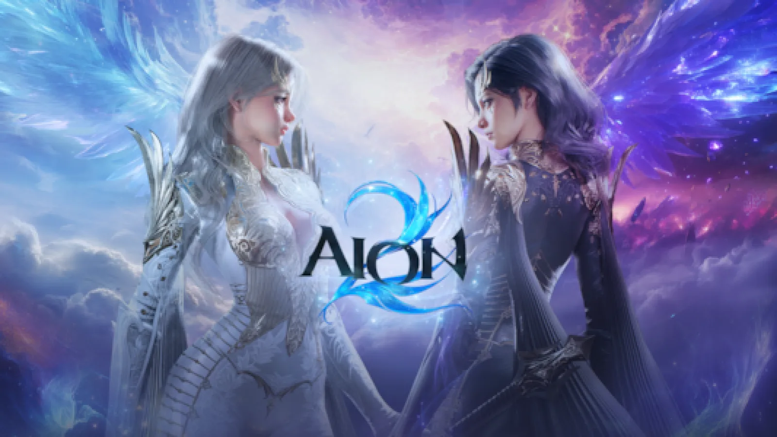 Elyos e Asmodian nell'artwork ufficiale di AION 2